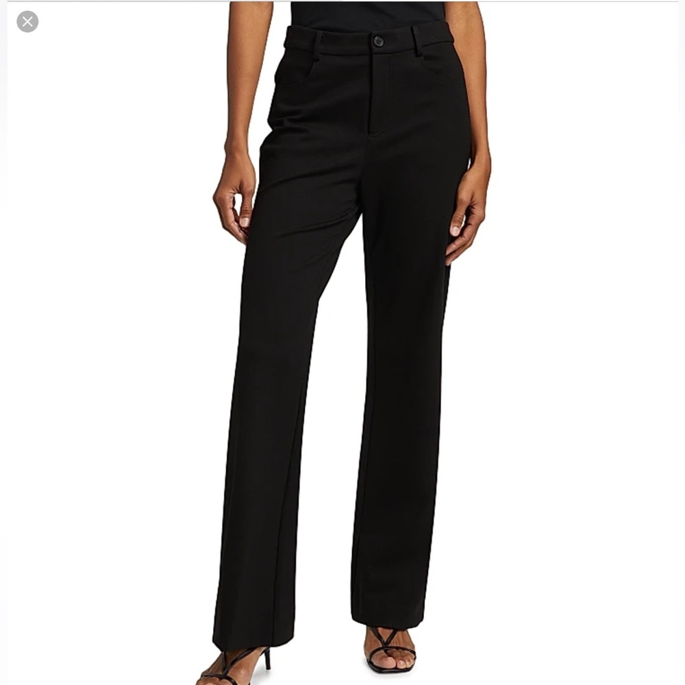 Cami NYC Lucrecia Wide Leg Pant Size 6 Women Office Stretch High Waist Black